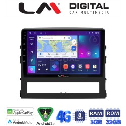 LM Digital - LM ZE8386 GPS Οθόνη OEM Multimedia Αυτοκινήτου για Toyota Land Cruiser 2016 (CarPlay/AndroidAuto/BT/GPS/WIFI/GPRS)
