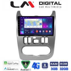 LM Digital - LM ZE8432 GPS Οθόνη OEM Multimedia Αυτοκινήτου για DACIA DUSTER 2006>2012 (CarPlay/AndroidAuto/BT/GPS/WIFI/GPRS)