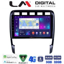 LM Digital - LM ZE8443 GPS Οθόνη OEM Multimedia Αυτοκινήτου για PORSCHE CAYENNE 2002>2011 (CarPlay/AndroidAuto/BT/GPS/WIFI/GPRS)
