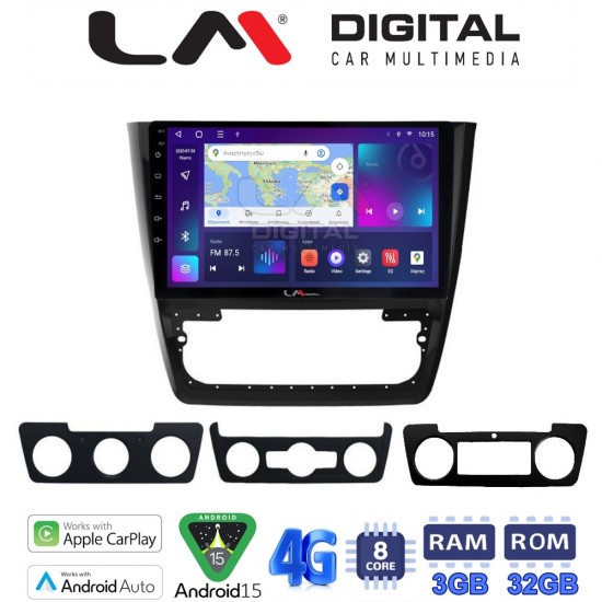 LM Digital - LM ZE8482 GPS Οθόνη OEM Multimedia Αυτοκινήτου για SKODA YETI 2014> (CarPlay/AndroidAuto/BT/GPS/WIFI/GPRS)