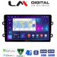 LM Digital - LM ZE8708 GPS Οθόνη OEM Multimedia Αυτοκινήτου για DACIA DUSTER – LOGAN - SUNDERO 2013 > 2018 (CarPlay/AndroidAuto/BT/GPS/WIFI/GPRS)
