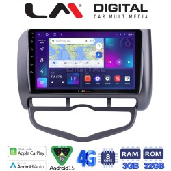 LM Digital - LM ZE8731 GPS Οθόνη OEM Multimedia Αυτοκινήτου για Honda Jazz 2003 - 2008 (CarPlay/AndroidAuto/BT/GPS/WIFI/GPRS)
