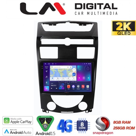 LM Digital - LM ZQ8014 GPS Οθόνη OEM Multimedia Αυτοκινήτου για Ssangyong Rexton 2006>2015 (CarPlay/AndroidAuto/BT/GPS/WIFI/GPRS)