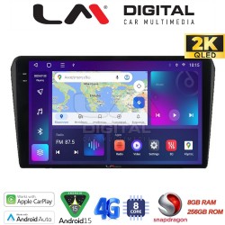 LM Digital - LM ZQ8025B GPS Οθόνη OEM Multimedia Αυτοκινήτου για 0 (CarPlay/AndroidAuto/BT/GPS/WIFI/GPRS)