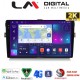 LM Digital - LM ZQ8028 GPS Οθόνη OEM Multimedia Αυτοκινήτου για Toyota Auris 2007 > 2012 (CarPlay/AndroidAuto/BT/GPS/WIFI/GPRS)
