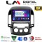 LM Digital - LM ZQ8043AC GPS Οθόνη OEM Multimedia Αυτοκινήτου για HYUNDAI i30 2007-2012 (CarPlay/AndroidAuto/BT/GPS/WIFI/GPRS)