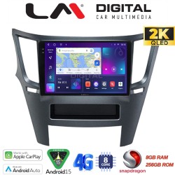 LM Digital - LM ZQ8061 GPS Οθόνη OEM Multimedia Αυτοκινήτου για Subaru Legacy-Outback 2009>2013 (CarPlay/AndroidAuto/BT/GPS/WIFI/GPRS)