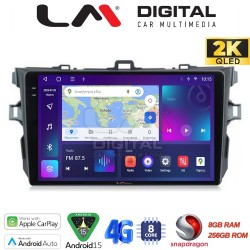 LM Digital - LM ZQ8063 GPS Οθόνη OEM Multimedia Αυτοκινήτου για TOYOTA COROLLA 2006>2012 (CarPlay/AndroidAuto/BT/GPS/WIFI/GPRS)