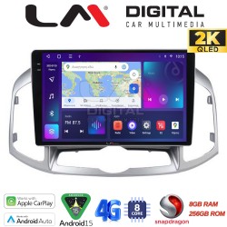 LM Digital - LM ZQ8109 GPS Οθόνη OEM Multimedia Αυτοκινήτου για Chevrolet Captiva 2006 > 2018 (CarPlay/AndroidAuto/BT/GPS/WIFI/GPRS)