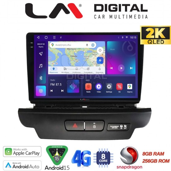 LM Digital - LM ZQ8125 GPS Οθόνη OEM Multimedia Αυτοκινήτου για Kia CEED 2018 > 2022 (CarPlay/AndroidAuto/BT/GPS/WIFI/GPRS)