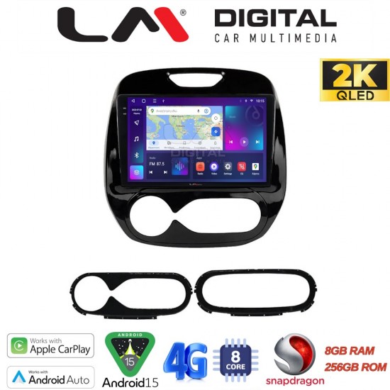 LM Digital - LM ZQ8155 GPS Οθόνη OEM Multimedia Αυτοκινήτου για RENAULT CAPTURE 2013> (CarPlay/AndroidAuto/BT/GPS/WIFI/GPRS)