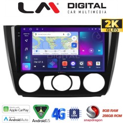 LM Digital - LM ZQ8170 GPS Οθόνη OEM Multimedia Αυτοκινήτου για BMW σειρά 1 (E81 - E82 - E87 -E88) (CarPlay/AndroidAuto/BT/GPS/WIFI/GPRS)