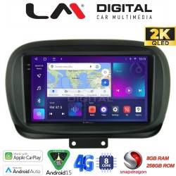 LM Digital - LM ZQ8199 GPS Οθόνη OEM Multimedia Αυτοκινήτου για FIAT 500X 2014> (CarPlay/AndroidAuto/BT/GPS/WIFI/GPRS)