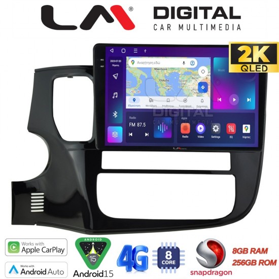 LM Digital - LM ZQ8231 GPS Οθόνη OEM Multimedia Αυτοκινήτου για MITSUBISHI OUTLANDER 2013> (CarPlay/AndroidAuto/BT/GPS/WIFI/GPRS)