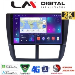 LM Digital - LM ZQ8272 GPS Οθόνη OEM Multimedia Αυτοκινήτου για SUBARU IMPREZA-FORESTER 2009>2012 (CarPlay/AndroidAuto/BT/GPS/WIFI/GPRS)