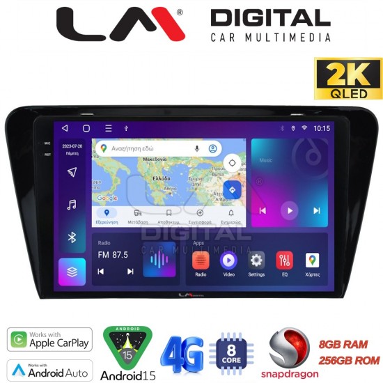 LM Digital - LM ZQ8279 GPS Οθόνη OEM Multimedia Αυτοκινήτου για SKODA OCTAVIA 7 2013> 2020 (CarPlay/AndroidAuto/BT/GPS/WIFI/GPRS)