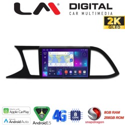 LM Digital - LM ZQ8306 GPS Οθόνη OEM Multimedia Αυτοκινήτου για SEAT LEON 2012> (CarPlay/AndroidAuto/BT/GPS/WIFI/GPRS)