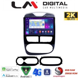 LM Digital - LM ZQ8320 GPS Οθόνη OEM Multimedia Αυτοκινήτου για RENAULT CLIO 2012 > 2015 (CarPlay/AndroidAuto/BT/GPS/WIFI/GPRS)