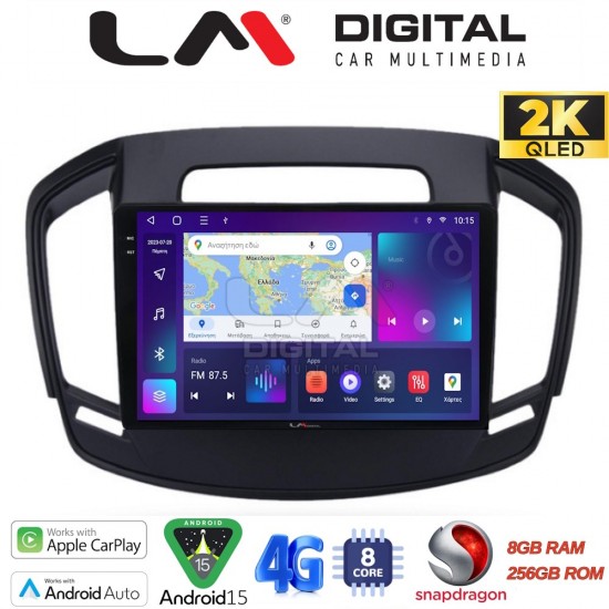 LM Digital - LM ZQ8338 GPS Οθόνη OEM Multimedia Αυτοκινήτου για OPEL INSIGNIA 2014> (CarPlay/AndroidAuto/BT/GPS/WIFI/GPRS)