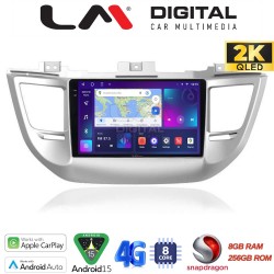 LM Digital - LM ZQ8361 GPS Οθόνη OEM Multimedia Αυτοκινήτου για Hyundai Tucson 2015 < 2019 (CarPlay/AndroidAuto/BT/GPS/WIFI/GPRS)