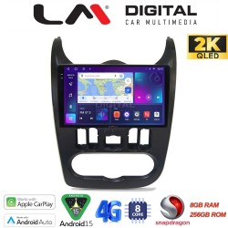 LM Digital - LM ZQ8432 GPS Οθόνη OEM Multimedia Αυτοκινήτου για DACIA DUSTER 2006>2012 (CarPlay/AndroidAuto/BT/GPS/WIFI/GPRS)