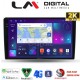 LM Digital - LM ZQ8452 GPS Οθόνη OEM Multimedia Αυτοκινήτου για Ford Fiesta 2019> (CarPlay/AndroidAuto/BT/GPS/WIFI/GPRS)