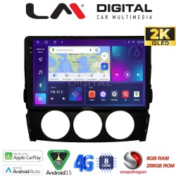 LM Digital - LM ZQ8530 GPS Οθόνη OEM Multimedia Αυτοκινήτου για Mazda MX5 2005 > 2015 (CarPlay/AndroidAuto/BT/GPS/WIFI/GPRS)