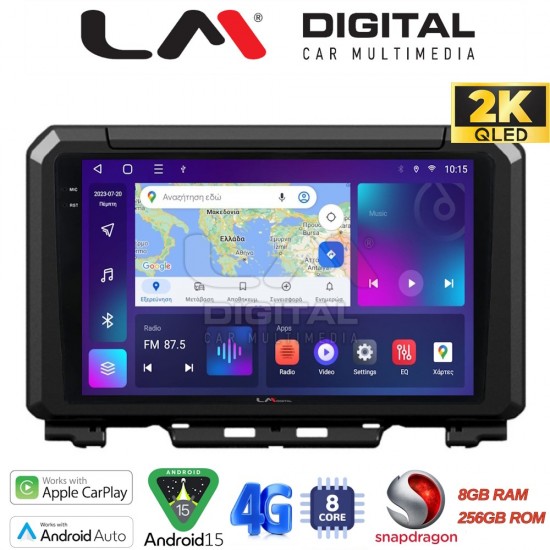 LM Digital - LM ZQ8570 GPS Οθόνη OEM Multimedia Αυτοκινήτου για SUZUKI JIMNY 2018> (CarPlay/AndroidAuto/BT/GPS/WIFI/GPRS)