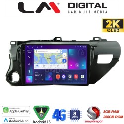 LM Digital - LM ZQ8588 GPS Οθόνη OEM Multimedia Αυτοκινήτου για TOYOTA HILUX 2017> (CarPlay/AndroidAuto/BT/GPS/WIFI/GPRS)