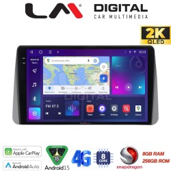 LM Digital - LM ZQ8749 GPS Οθόνη OEM Multimedia Αυτοκινήτου για Fiat Tipo 2015 > 2019 (CarPlay/AndroidAuto/BT/GPS/WIFI/GPRS)