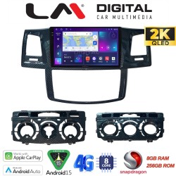LM Digital - LM ZQ8821 GPS Οθόνη OEM Multimedia Αυτοκινήτου για TOYOTA HILUX 2005>2016 (CarPlay/AndroidAuto/BT/GPS/WIFI/GPRS)