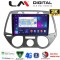 LM Digital - LM ZQ8838 GPS Οθόνη OEM Multimedia Αυτοκινήτου για Hyundai i20 2008 > 2014 (CarPlay/AndroidAuto/BT/GPS/WIFI/GPRS)