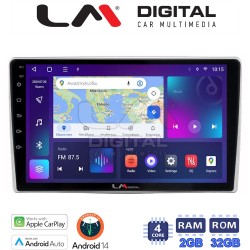 LM Digital - LM ZN4160 GPS Οθόνη OEM Multimedia Αυτοκινήτου για Alfa Romeo Mito 2008> (CarPlay/AndroidAuto/BT/GPS/WIFI/GPRS)