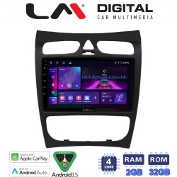 LM Digital - LM ZA4812 GPS Οθόνη OEM Multimedia Αυτοκινήτου για Mercedes CLK (W209) 2000 > 2004 (CarPlay/AndroidAuto/BT/GPS/WIFI/GPRS)