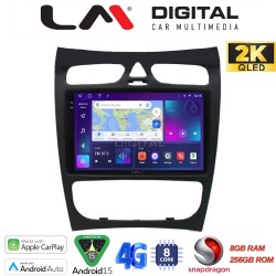 LM Digital - LM ZQ8812 GPS Οθόνη OEM Multimedia Αυτοκινήτου για Mercedes CLK (W209) 2000 > 2004 (CarPlay/AndroidAuto/BT/GPS/WIFI/GPRS)