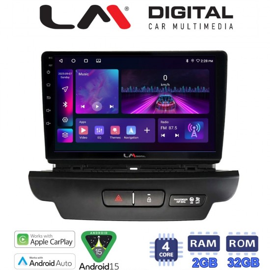 LM Digital - LM ZA4125 GPS Οθόνη OEM Multimedia Αυτοκινήτου για Kia CEED 2018 > 2022 (CarPlay/AndroidAuto/BT/GPS/WIFI/GPRS)