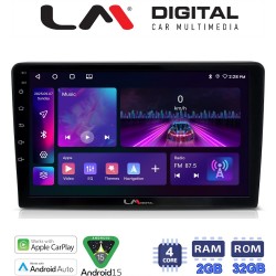 LM Digital - LM ZA4256 GPS Οθόνη OEM Multimedia Αυτοκινήτου για Mazda 2 2002 > 2007 (CarPlay/AndroidAuto/BT/GPS/WIFI/GPRS)