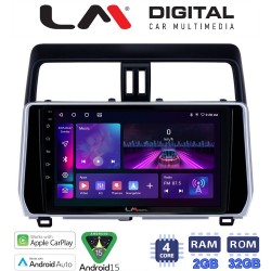 LM Digital - LM ZA4400 GPS Οθόνη OEM Multimedia Αυτοκινήτου για Toytota Land Cruiser 2019> (CarPlay/AndroidAuto/BT/GPS/WIFI/GPRS)