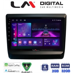 LM Digital - LM ZA4431 GPS Οθόνη OEM Multimedia Αυτοκινήτου για Isuzu DMAX 2021> (CarPlay/AndroidAuto/BT/GPS/WIFI/GPRS)