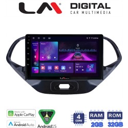 LM Digital - LM ZA4499 GPS Οθόνη OEM Multimedia Αυτοκινήτου για Ford KA 2016 > (CarPlay/AndroidAuto/BT/GPS/WIFI/GPRS)