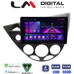 LM Digital - LM ZA4236 GPS Οθόνη OEM Multimedia Αυτοκινήτου για Ford Focus 1998 > 2004 (CarPlay/AndroidAuto/BT/GPS/WIFI/GPRS)
