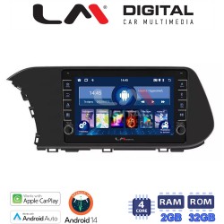 LM Digital - LM ZG4229 GPS Οθόνη OEM Multimedia Αυτοκινήτου για Hyundai i20 2021 > (CarPlay/AndroidAuto/BT/GPS/WIFI/GPRS)