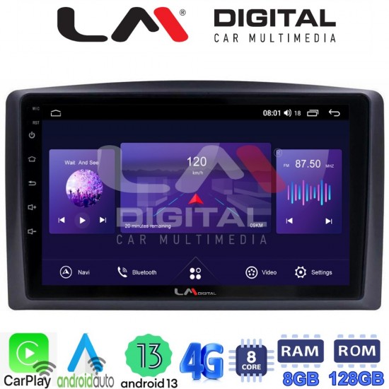 LM Digital - LM ZT8665 GPS Οθόνη OEM Multimedia Αυτοκινήτου για Mercedes Vito 2015 > (CarPlay/AndroidAuto/BT/GPS/WIFI/GPRS)