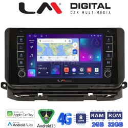 LM Digital - LM ZG8280 GPS Οθόνη OEM Multimedia Αυτοκινήτου για Skoda Octavia 2021> (CarPlay/AndroidAuto/BT/GPS/WIFI/GPRS)