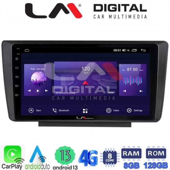 LM Digital - LM ZT8007 GPS Οθόνη OEM Multimedia Αυτοκινήτου για Skoda Octavia 2005 > 2012 (CarPlay/AndroidAuto/BT/GPS/WIFI/GPRS)