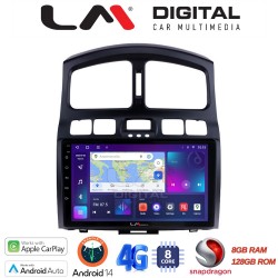 LM Digital - LM ZT8317 GPS Οθόνη OEM Multimedia Αυτοκινήτου για Hyundai Santa Fe 2000 > 2006 (CarPlay/AndroidAuto/BT/GPS/WIFI/GPRS)
