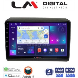 LM Digital - LM ZN4194 GPS Οθόνη OEM Multimedia Αυτοκινήτου για Fiat Ducato - Citroen Jumper - Peugeot Partner 2012> Μόνο αν έχει εργοστασιακό μηχάνημα (CarPlay/AndroidAuto/BT/GPS/WIFI/GPRS)