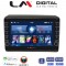 LM Digital - LM ZG4194 GPS Οθόνη OEM Multimedia Αυτοκινήτου για Fiat Ducato - Citroen Jumper - Peugeot Partner 2012> Μόνο αν έχει εργοστασιακό μηχάνημα (CarPlay/AndroidAuto/BT/GPS/WIFI/GPRS)