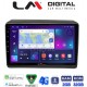 LM Digital - LM ZR8194 GPS Οθόνη OEM Multimedia Αυτοκινήτου για Fiat Ducato - Citroen Jumper - Peugeot Partner 2012> Μόνο αν έχει εργοστασιακό μηχάνημα (CarPlay/AndroidAuto/BT/GPS/WIFI/GPRS)