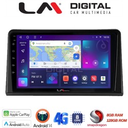 LM Digital - LM ZT8326 GPS Οθόνη OEM Multimedia Αυτοκινήτου για Renault Express 2023 > (CarPlay/AndroidAuto/BT/GPS/WIFI/GPRS)